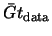 $\bar{G}t_{\rm data}$